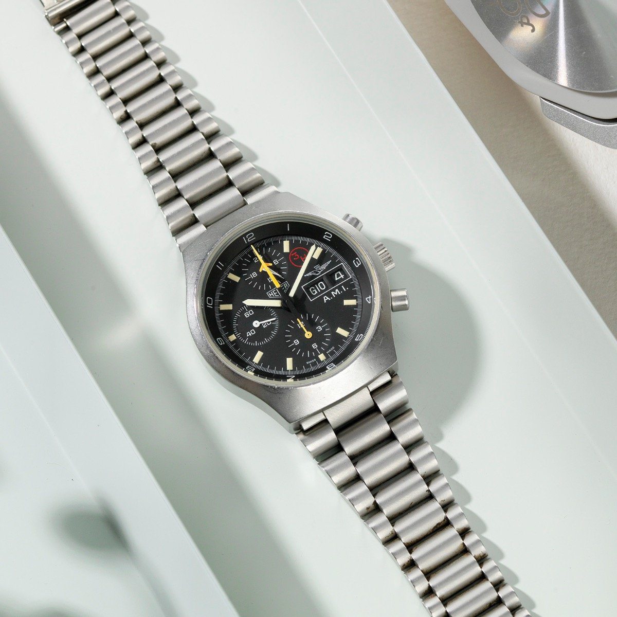 Heuer Issued A.M.I Military Chronograph 510.543 it