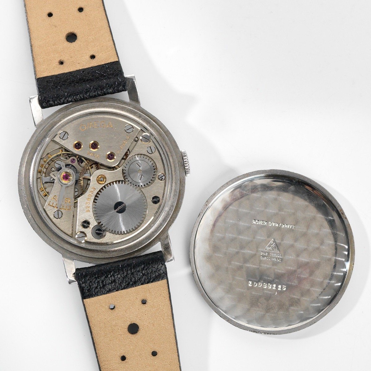 Omega ‘Square Lug’ Jumbo Calatrava 1940s