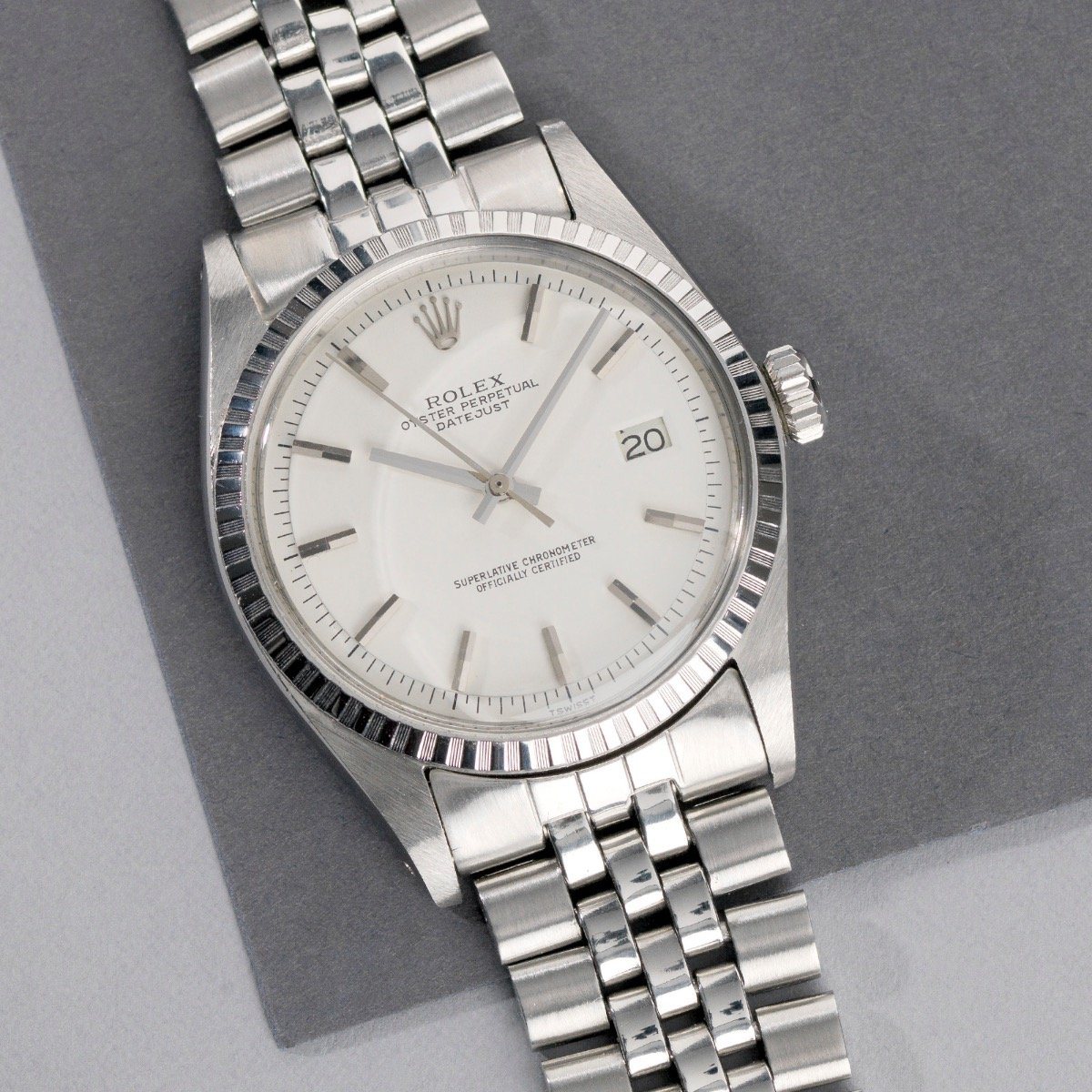 Rolex Datejust White Non Lume Dial 1603