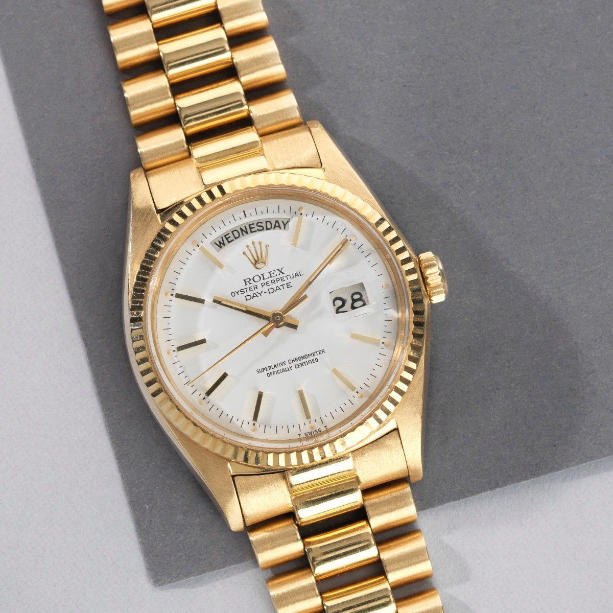 Rolex Day-Date White Dial 1803