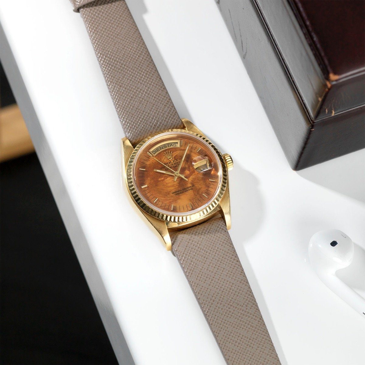 Rolex Day-Date Wood Dial 18038