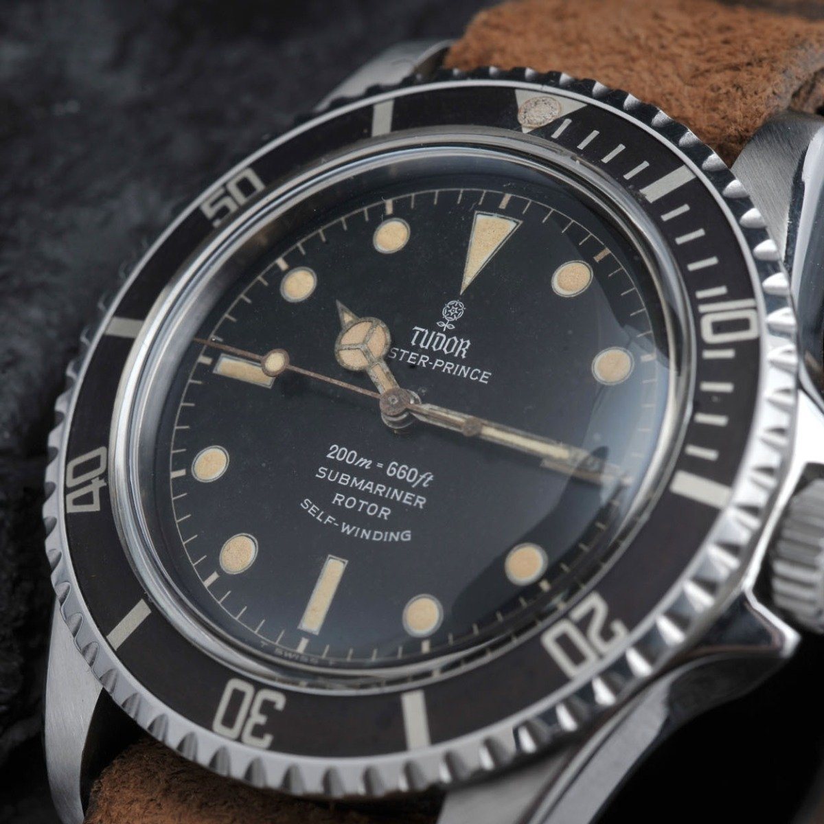 TUDOR 7928 SUBMARINER POINTED CROWNGUARD