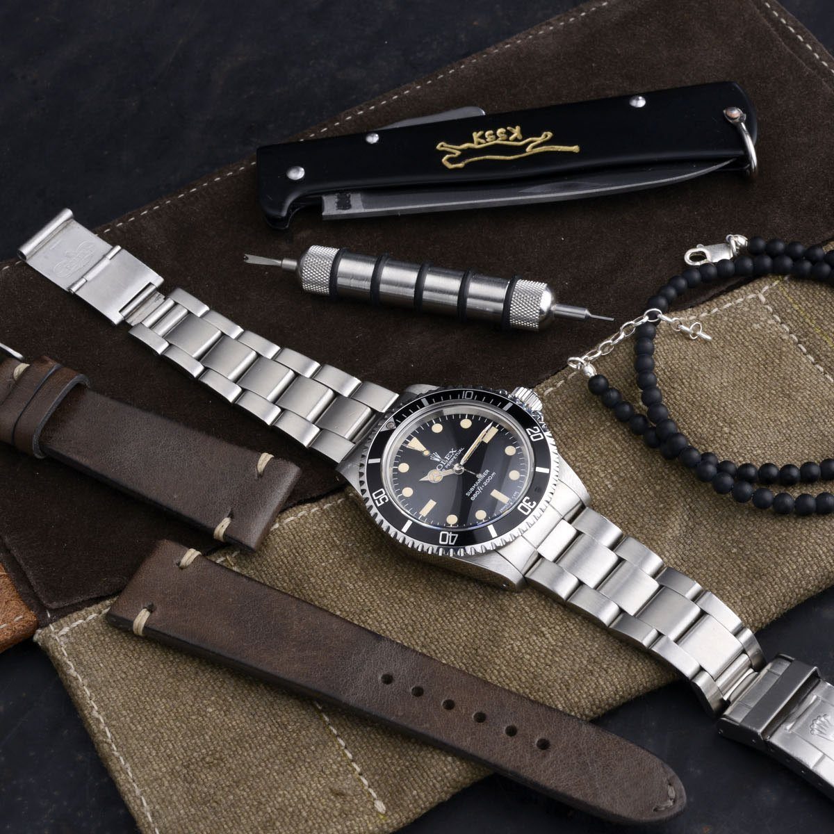 CURATED ‘CAMO SAPPER’ ROLEX 5513 MAXI MK2 SUBMARINER