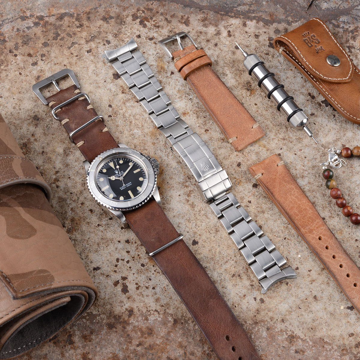 CURATED ‘DESSERT BROWNS’ ROLEX 5513 MAXI MK5