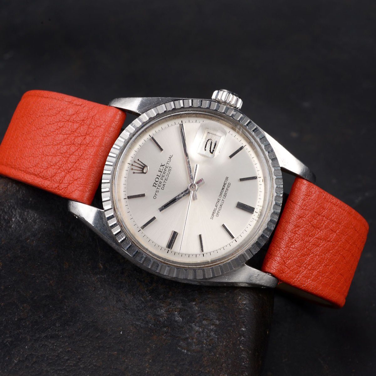 ROLEX 1603 DATEJUST SILVER DIAL 1978