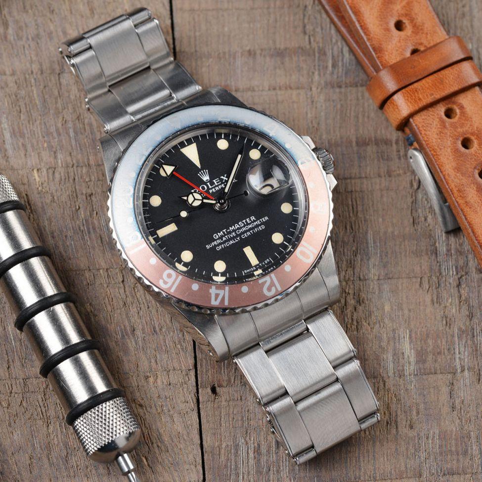 ‘CURATED’ ROLEX 1675 GMT 1970 MK1 LONG E