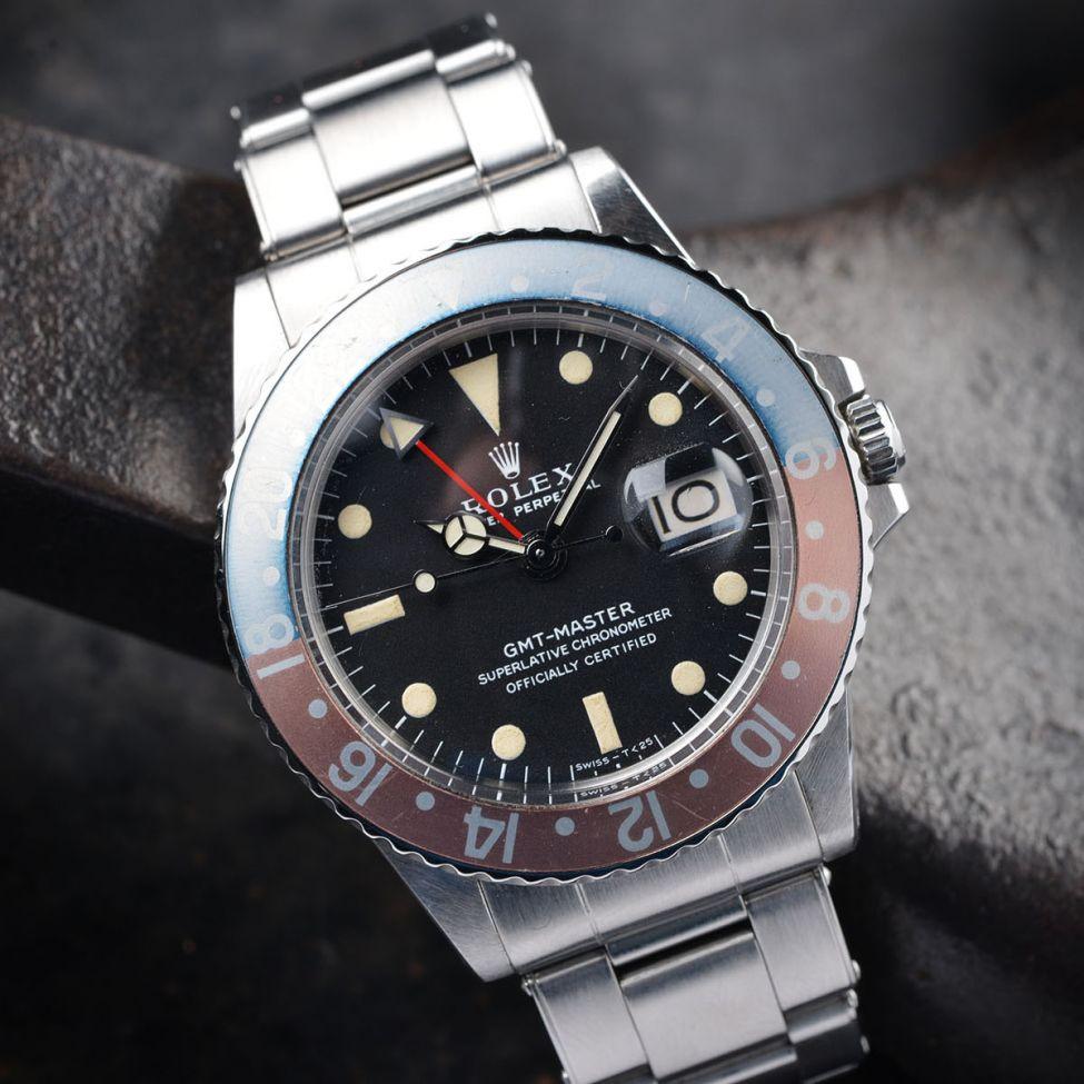 ‘CURATED’ ROLEX 1675 GMT 1970 MK1 LONG E