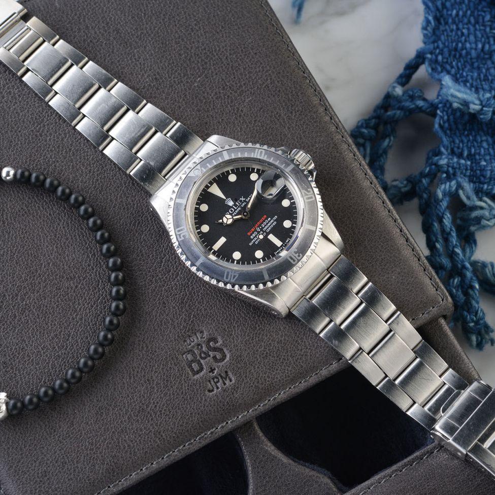 CURATED ROLEX 1680 RED SUBMARINER MK4