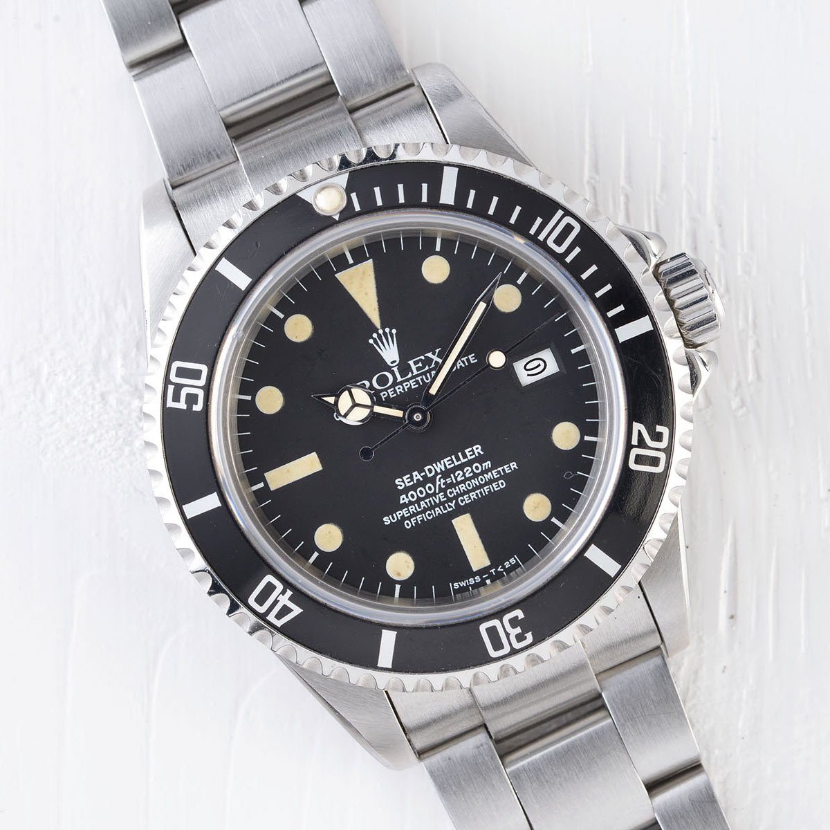 ROLEX 16660 SEADWELLER TRANSITIONAL B + P