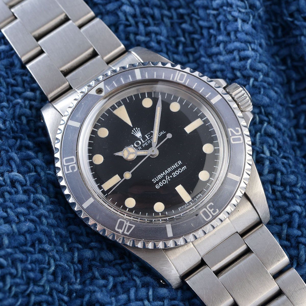 ROLEX 5513 SUBMARINER MAXI MK 4 GHOST INLAY