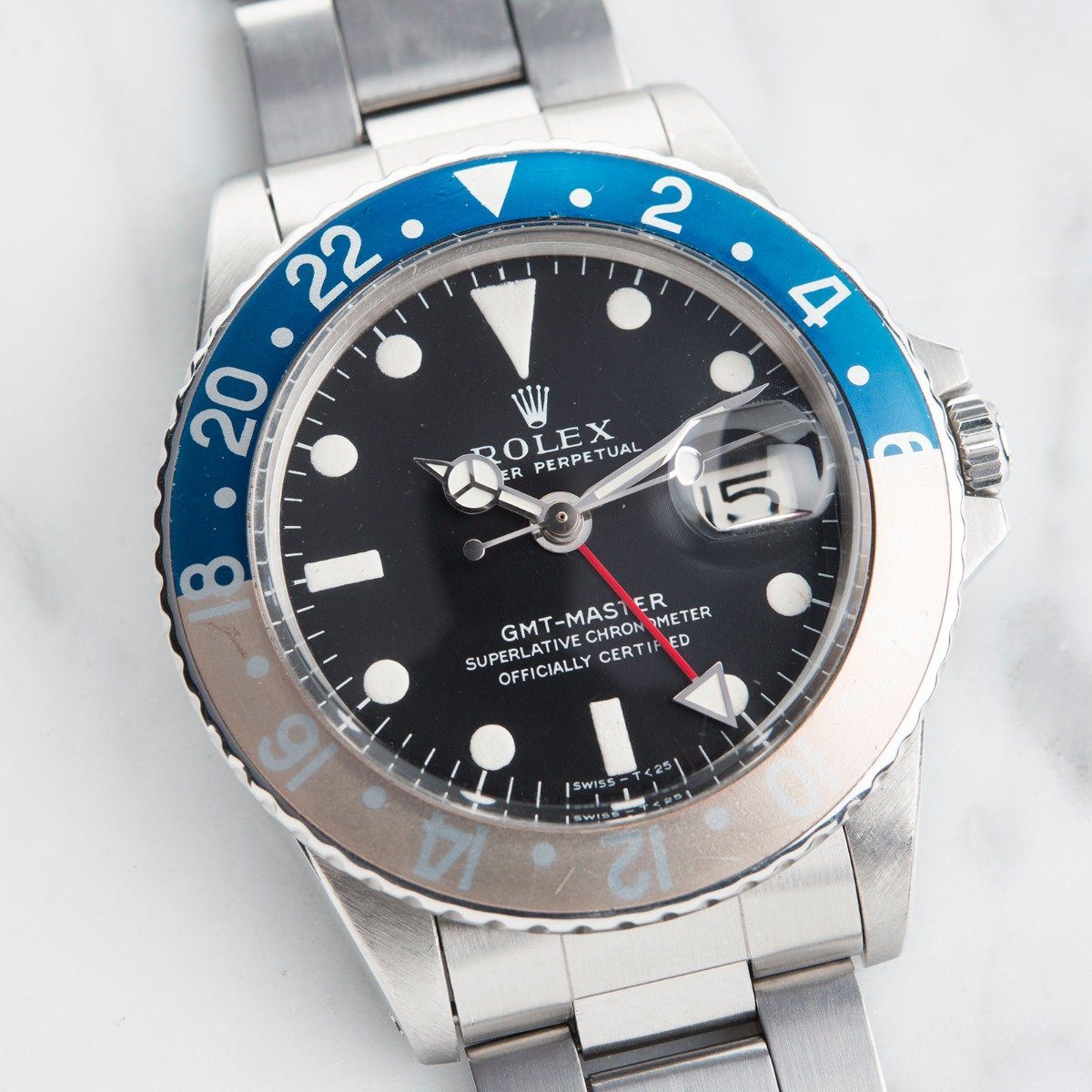 ROLEX 1675 GMT MK1 LONG E