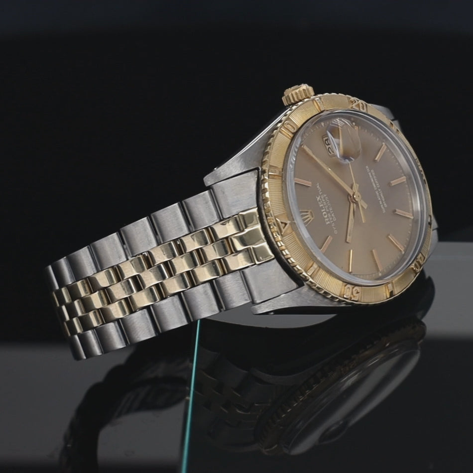 ROLEX DATEJUST TURN-O-GRAPH 1625/3 HAVANA Zifferblatt