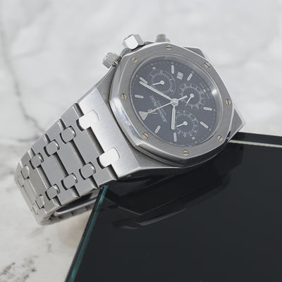 Audemars Piguet Royal Oak Chronograph 25860ST Kasparov Blaues Zifferblatt