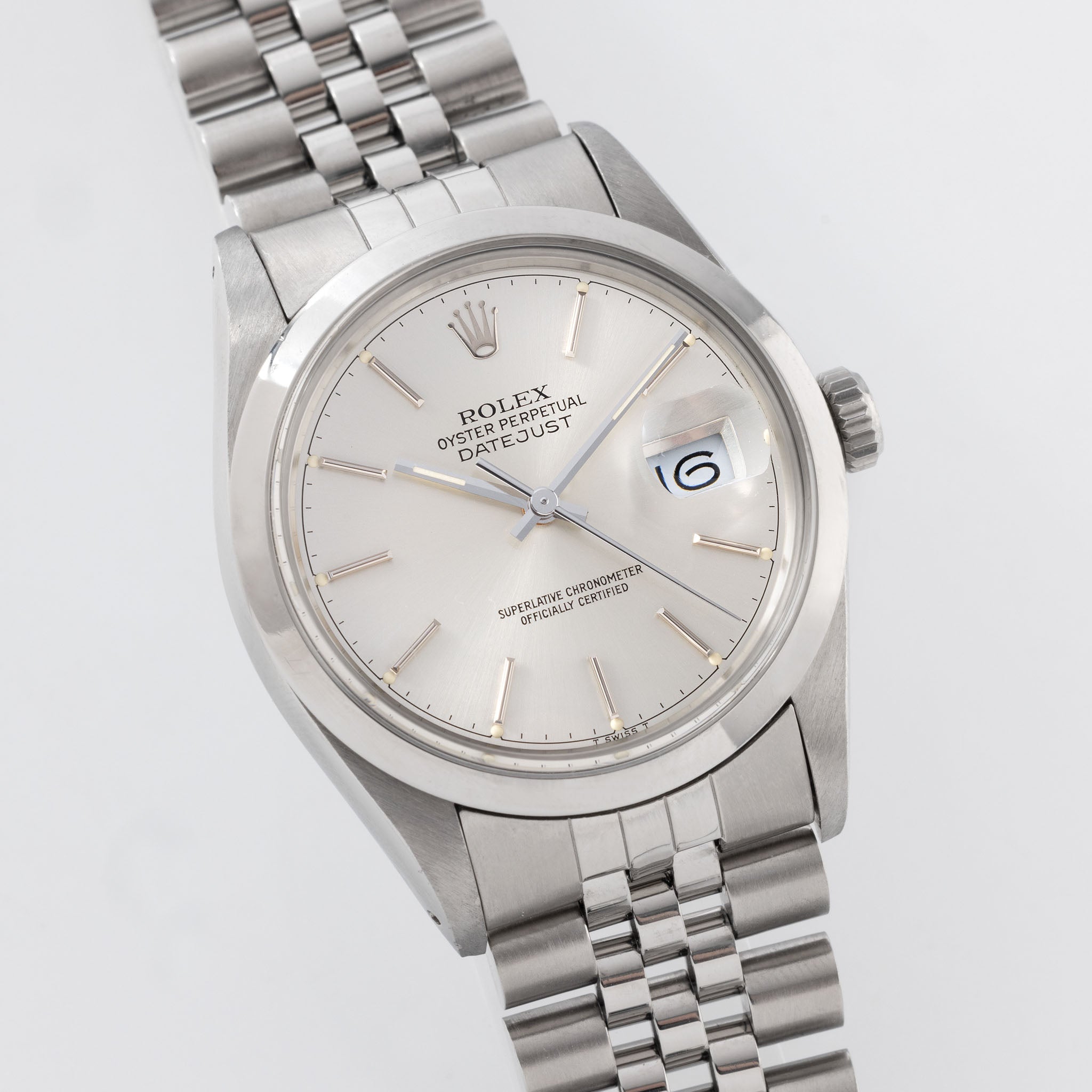 Rolex Datejust 1600 Chapter Ring Zifferblatt Mit Box und Papiere